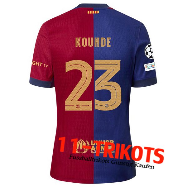 Barcelona (KOUNDE #23) 2024/2025 Heimtrikot