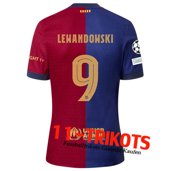 Barcelona (LEWANDOWSKI #9) 2024/2025 Heimtrikot