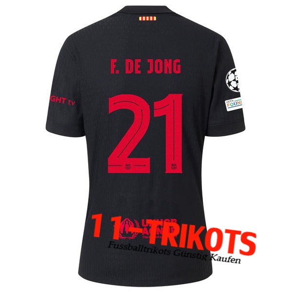 Barcelona (F. DE JONG #21) 2024/2025 Auswärtstrikot