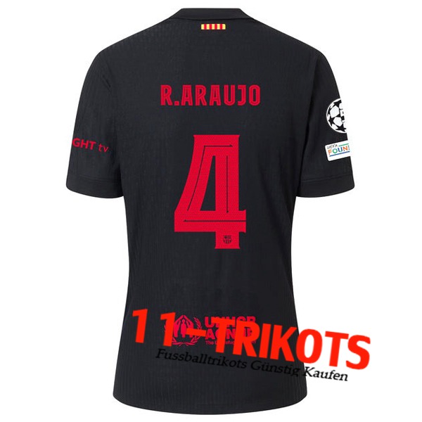 Barcelona (R. ARAUJO #4) 2024/2025 Auswärtstrikot