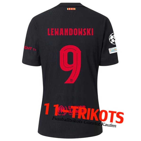 Barcelona (LEWANDOWSKI #9) 2024/2025 Auswärtstrikot