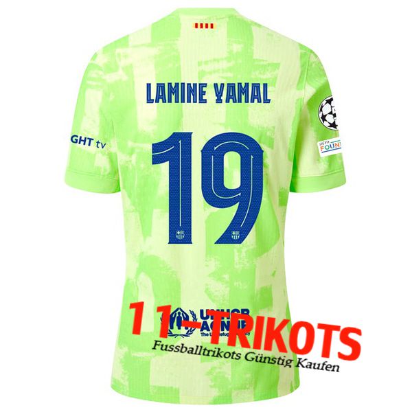 Barcelona (LAMINE YAMAL #19) 2024/2025 Third Trikot