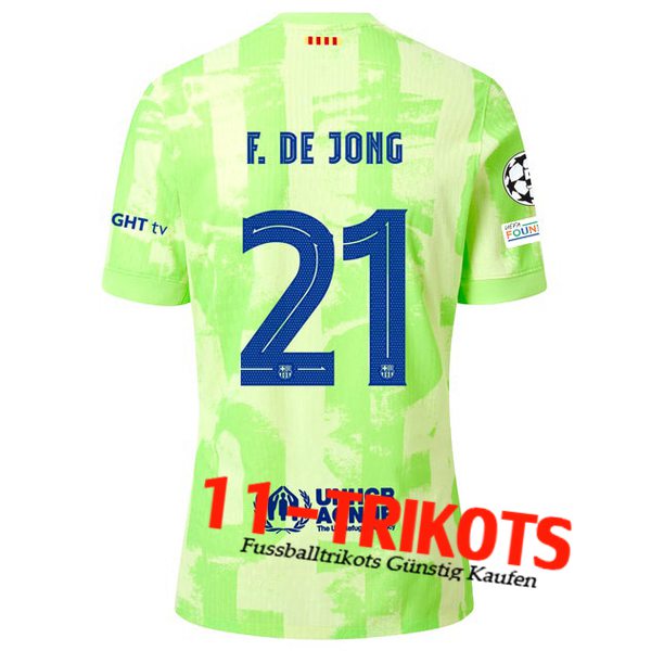 Barcelona (F. DE JONG #21) 2024/2025 Third Trikot