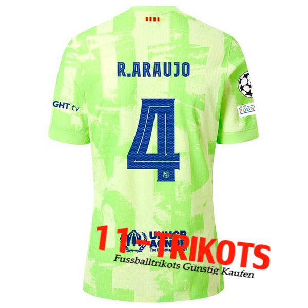 Barcelona (R. ARAUJO #4) 2024/2025 Third Trikot