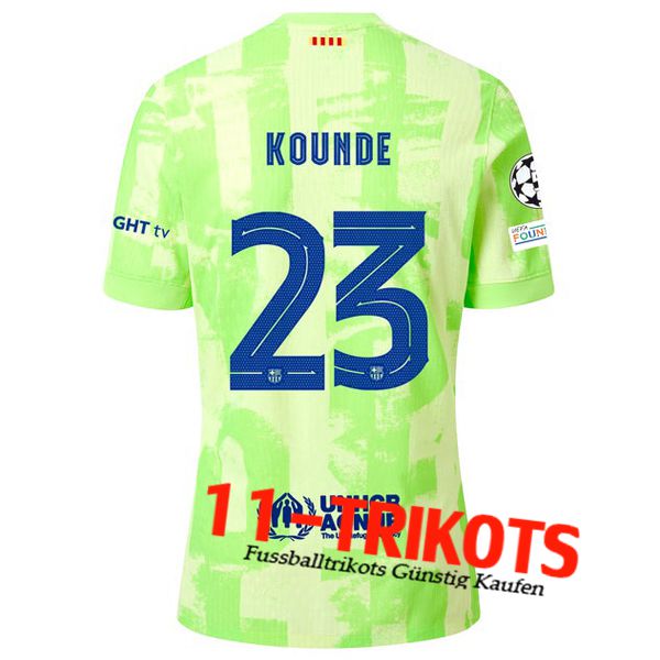 Barcelona (KOUNDE #23) 2024/2025 Third Trikot