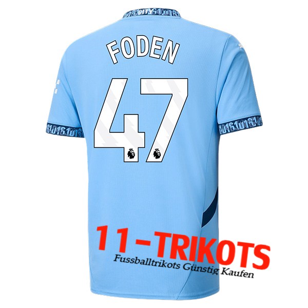 Manchester City (FODEN #47) 2024/2025 Heimtrikot