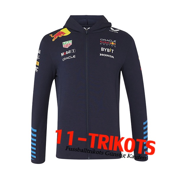 Trainingsjacke F1 RedBull Racing Team Dunkelblau 2024