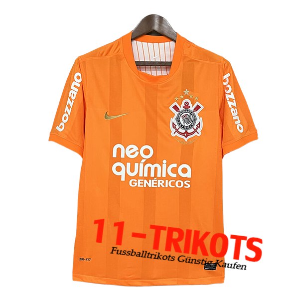 Corinthians Fussball Trikots Retro Torhuter Orange 2010