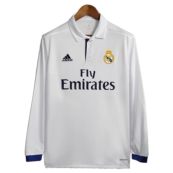 Real Madrid Retro Heimtrikot Langarm 2016/2017