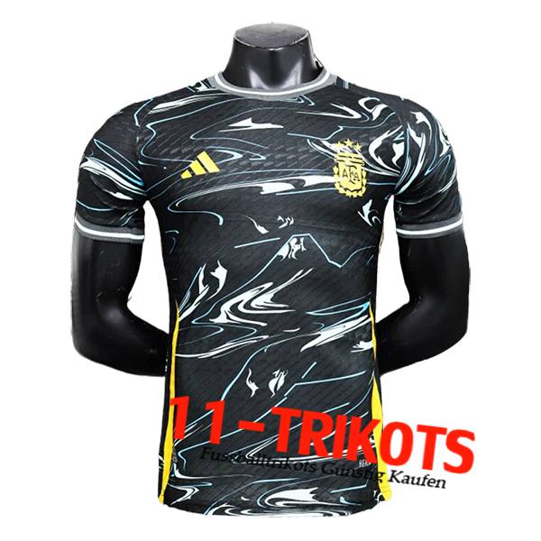 Argentinien Fussball Trikots Special Edition Schwarz 2024/2025 -02