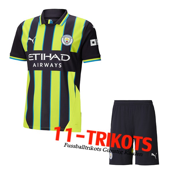 Manchester City Auswärtstrikot + Short 2024/2025