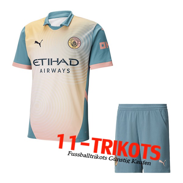 Manchester City Fussball Trikots Fourth + Short 2024/2025