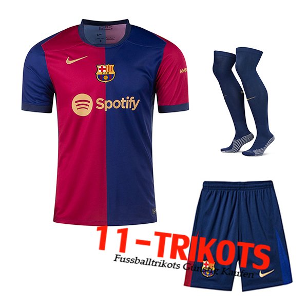 FC Barcellona Heimtrikot (Short + Socken) 2024/2025