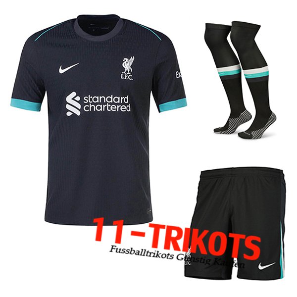 FC Liverpool Auswärtstrikot (Short + Socken) 2024/2025