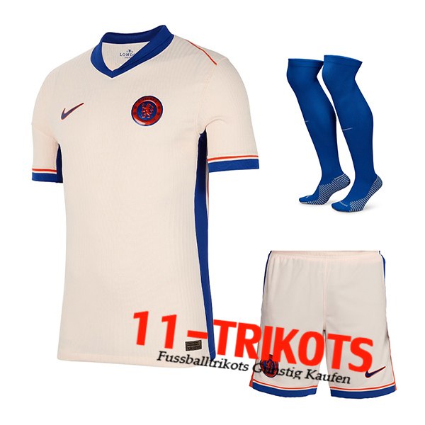 FC Chelsea Auswärtstrikot (Short + Socken) 2024/2025