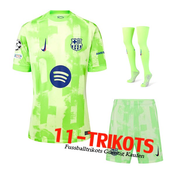 FC Barcellona Third Trikot Trikot (Short + Socken) 2024/2025 -02