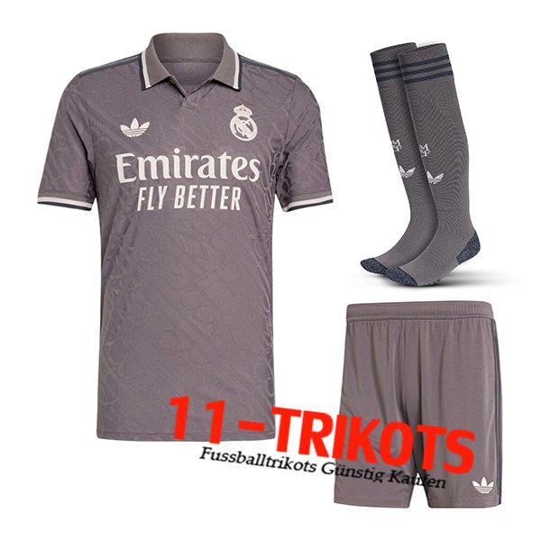 Real Madrid Third Trikot Trikot (Short + Socken) 2024/2025