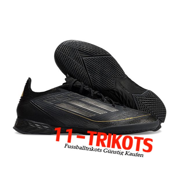 Adidas Fussballschuhe F50 PRO IC Schwarz