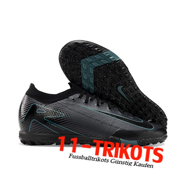 Nike Fussballschuhe Air Zoom Mercurial Vapor XVI Elite TF Schwarz/Blau