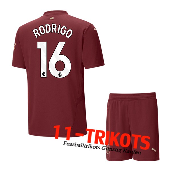 Manchester City (RODRIGO #16) Kinder 2024/2025 Third Trikot