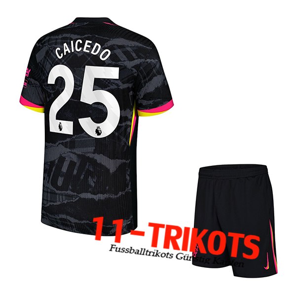 Chelsea (CAICEDO #25) Kinder 2024/2025 Third Trikot