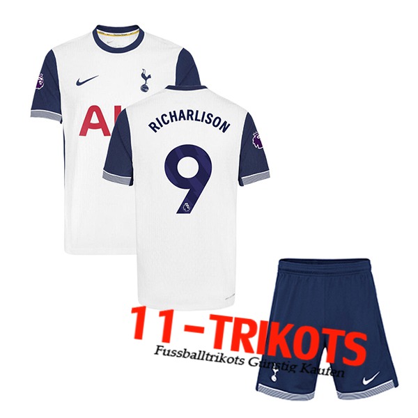 Tottenham Hotspur (RICHARLISON #9) Kinder 2024/2025 Heimtrikot