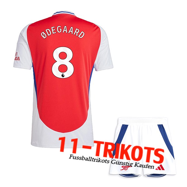 Arsenal (ØDEGAARD #8) Kinder 2024/2025 Heimtrikot