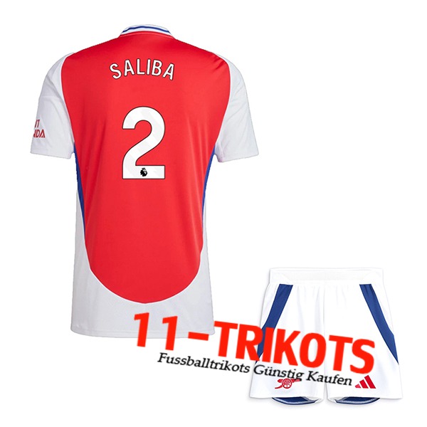 Arsenal (SALIBA #2) Kinder 2024/2025 Heimtrikot