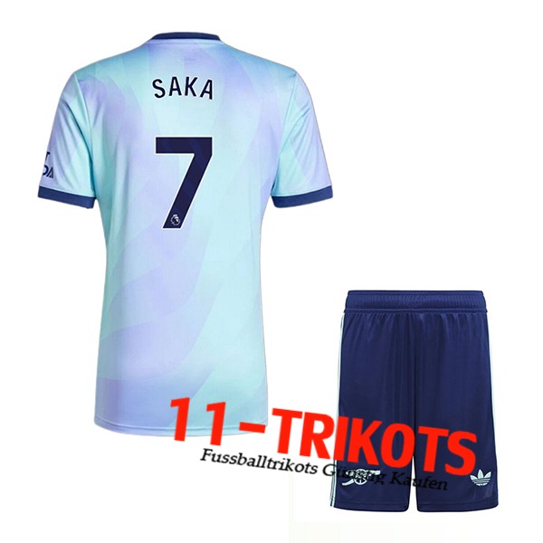 Arsenal (SAKA #7) Kinder 2024/2025 Third Trikot