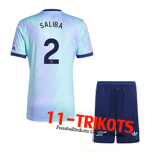 Arsenal (SALIBA #2) Kinder 2024/2025 Third Trikot