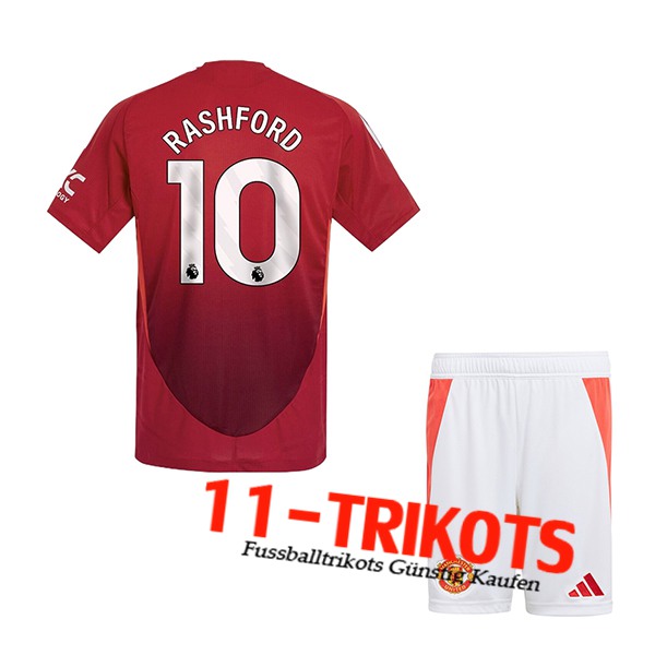 Manchester United (RASHFORD #10) Kinder 2024/2025 Heimtrikot