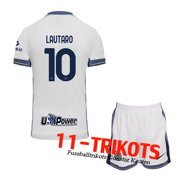 Inter Milan (LAUTARO #10) Kinder 2024/2025 Auswärtstrikot