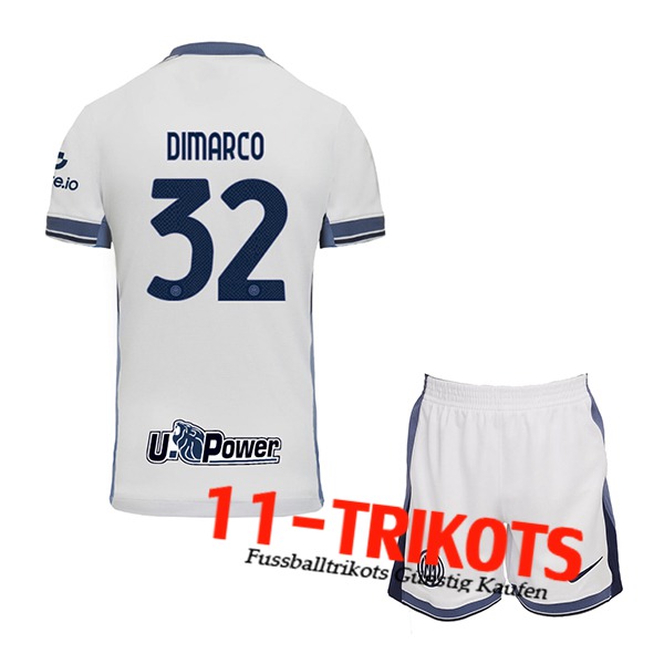 Inter Milan (DIMARCO #32) Kinder 2024/2025 Auswärtstrikot