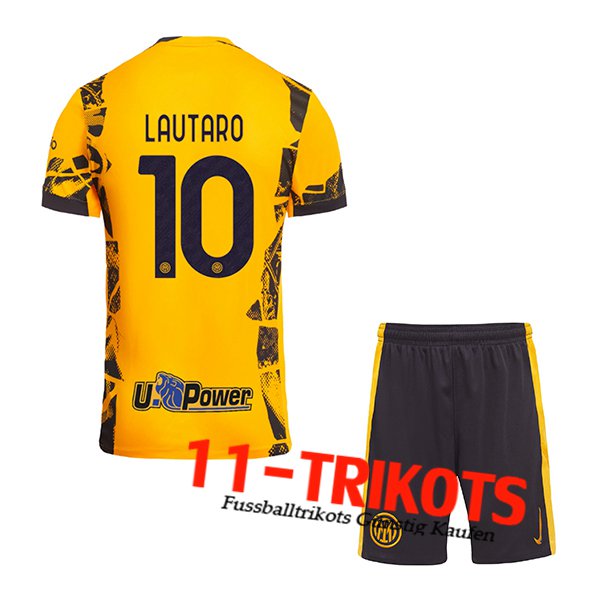 Inter Milan (LAUTARO #10) Kinder 2024/2025 Third Trikot