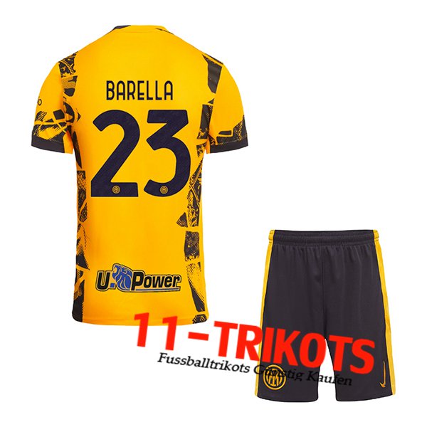 Inter Milan (BARELLA #23) Kinder 2024/2025 Third Trikot