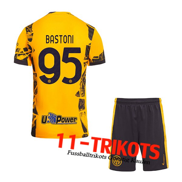 Inter Milan (BASTONI #95) Kinder 2024/2025 Third Trikot