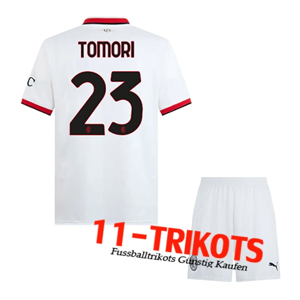 AC Milan (TOMORI #23) Kinder 2024/2025 Auswärtstrikot