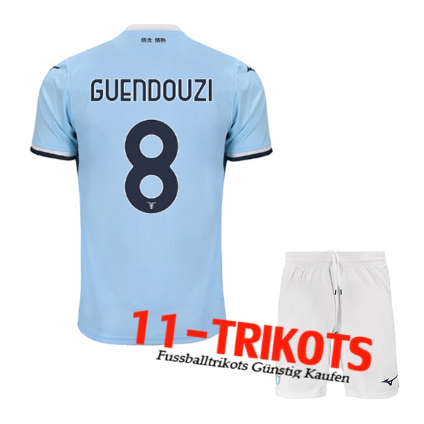 SS Lazio (GUENDOUZI #8) Kinder 2024/2025 Heimtrikot