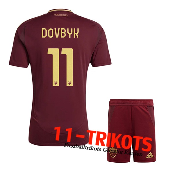 AS Rom (DOVBYK #11) Kinder 2024/2025 Heimtrikot