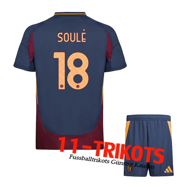 AS Rom (SOULÉ #18) Kinder 2024/2025 Third Trikot