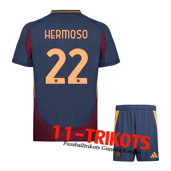 AS Rom (HERMOSO #22) Kinder 2024/2025 Third Trikot