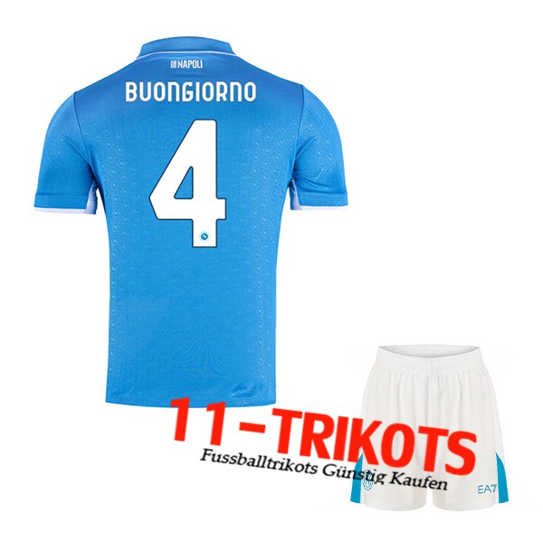 SSC Neapel (BUONGIORNO #4) Kinder 2024/2025 Heimtrikot