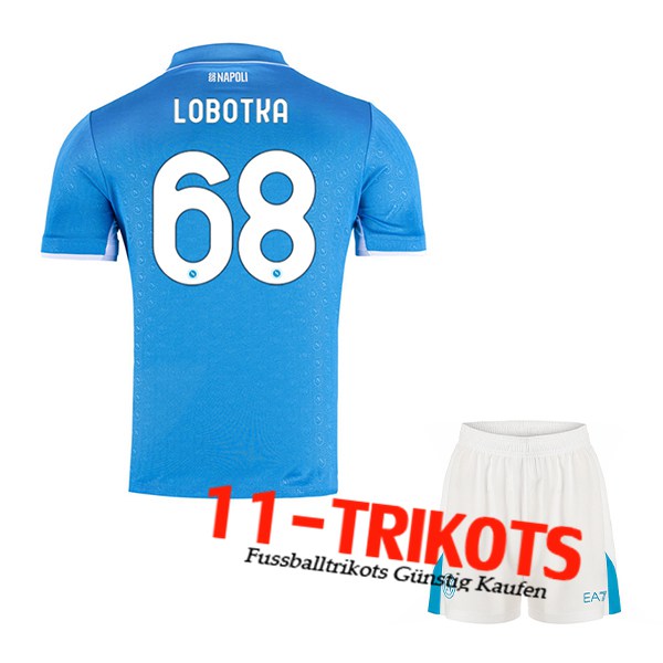 SSC Neapel (LOBOTKA #68) Kinder 2024/2025 Heimtrikot