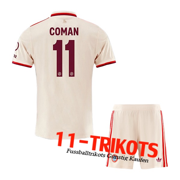 Bayern Munchen Fussball Trikots (COMAN #11) Kinder 2024/2025 Champions League