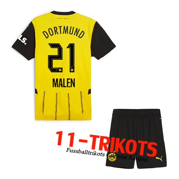 Dortmund BVB (MALEN #21) Kinder 2024/2025 Heimtrikot