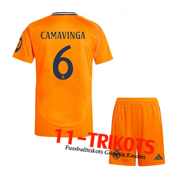 Real Madrid (CAMAVINGA #6) Kinder 2024/2025 Auswärtstrikot