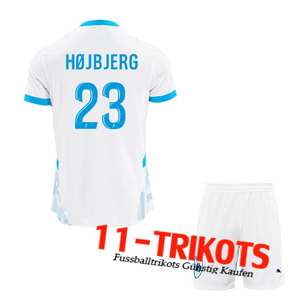 Marseille (HØJBJERG #23) Kinder 2024/2025 Heimtrikot