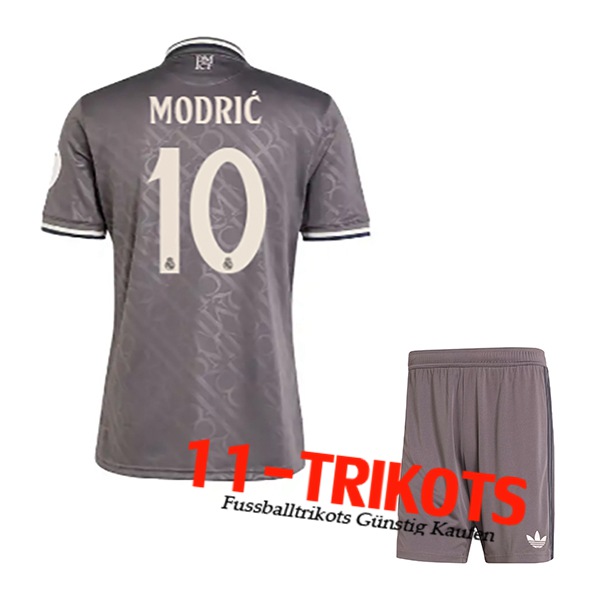 Real Madrid (MODRIC #10) Kinder 2024/2025 Third Trikot