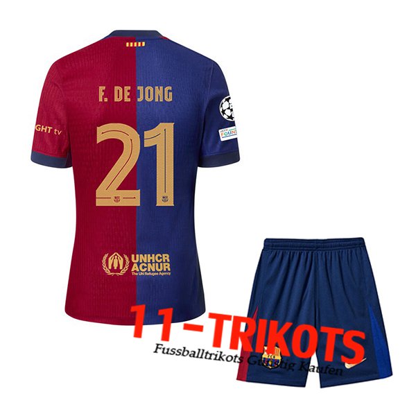 Barcelona (F. DE JONG #21) Kinder 2024/2025 Heimtrikot