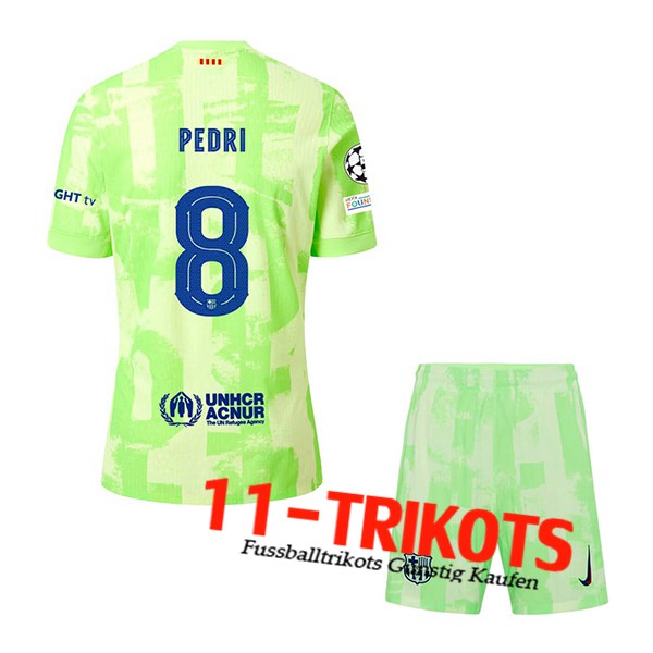 Barcelona (PEDRI #8) Kinder 2024/2025 Third Trikot